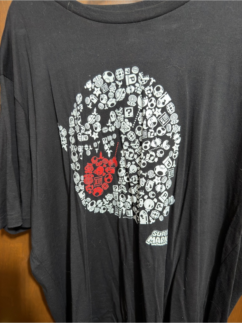 Nintendo Super Mario Ghost Print Tee Size XXL Hot Topic Shirt